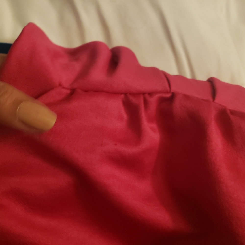 House of CB Giorgiana Satin Draped Pink Mini Dress - Picture 9 of 11